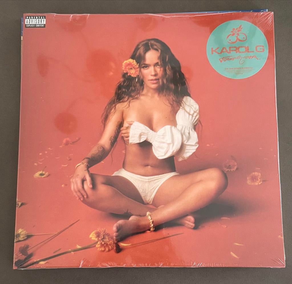 Karol G - tropicoqueta- tangerine Vinyl- limited/sealed, Ophalen of Verzenden, Nieuw in verpakking, 12 inch