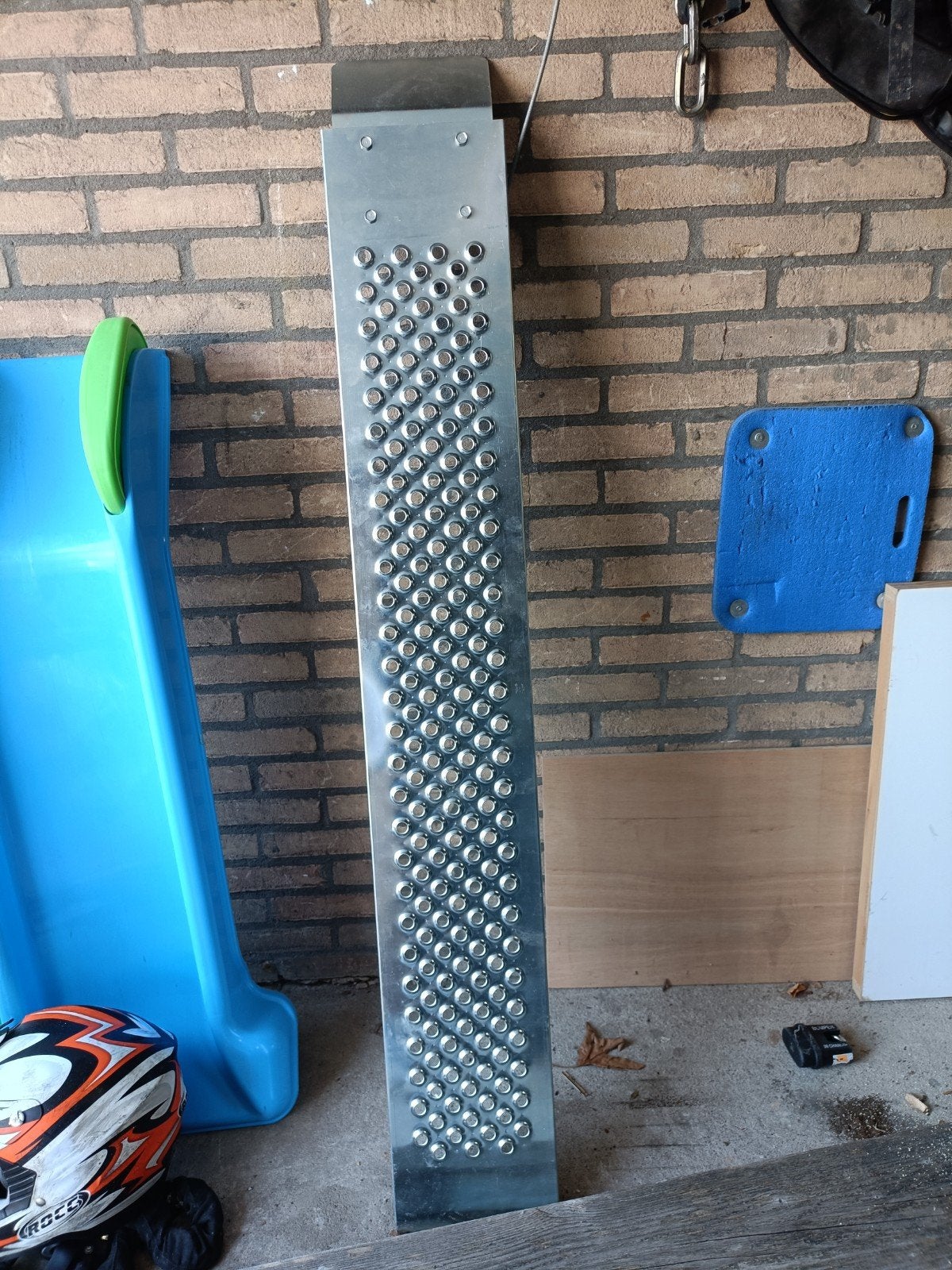 Oprijplaat motor, Ophalen, Zo goed als nieuw