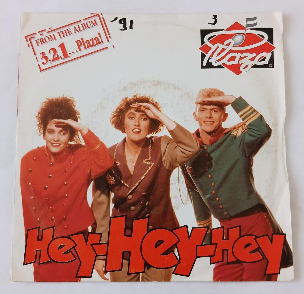 Plaza - Hey-hey-hey, Cd's en Dvd's, Vinyl Singles, Gebruikt, Single, Pop, Ophalen of Verzenden