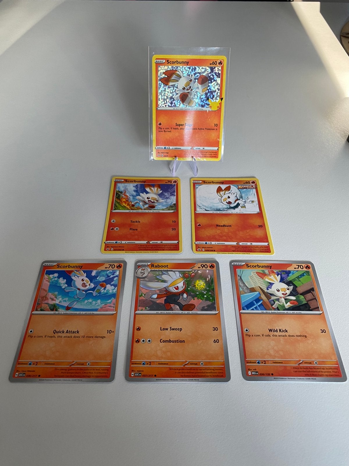Scorbunny Setje, Ophalen of Verzenden, Zo goed als nieuw