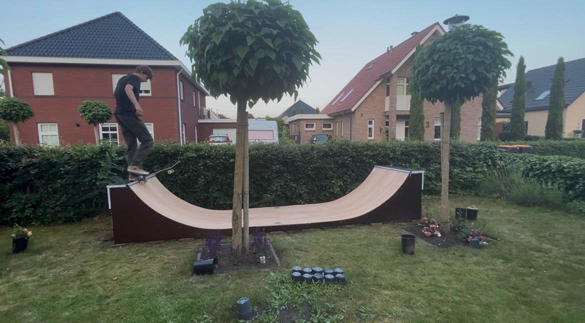 Skateramp, Ophalen, Gebruikt
