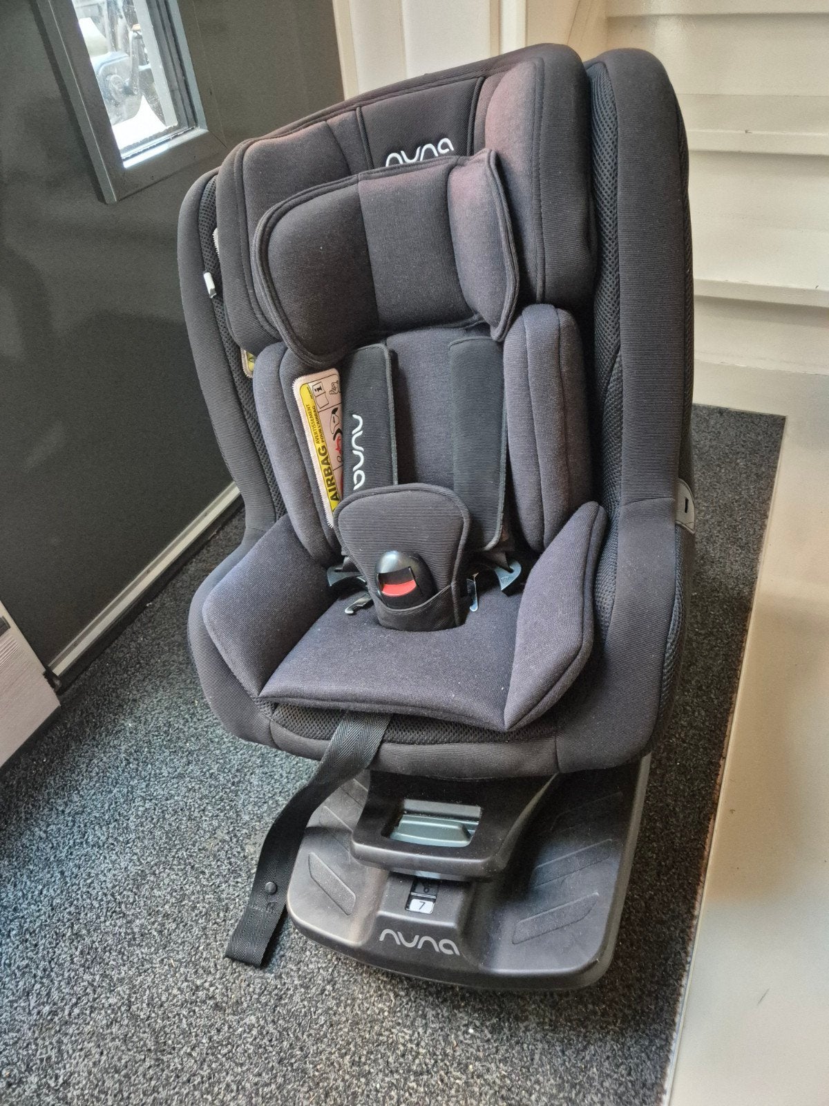 Nuna Rebl Plus autostoel (compleet), Kinderen en Baby's, Verstelbare rugleuning, 0 t/m 18 kg, Zo goed als nieuw, Isofix