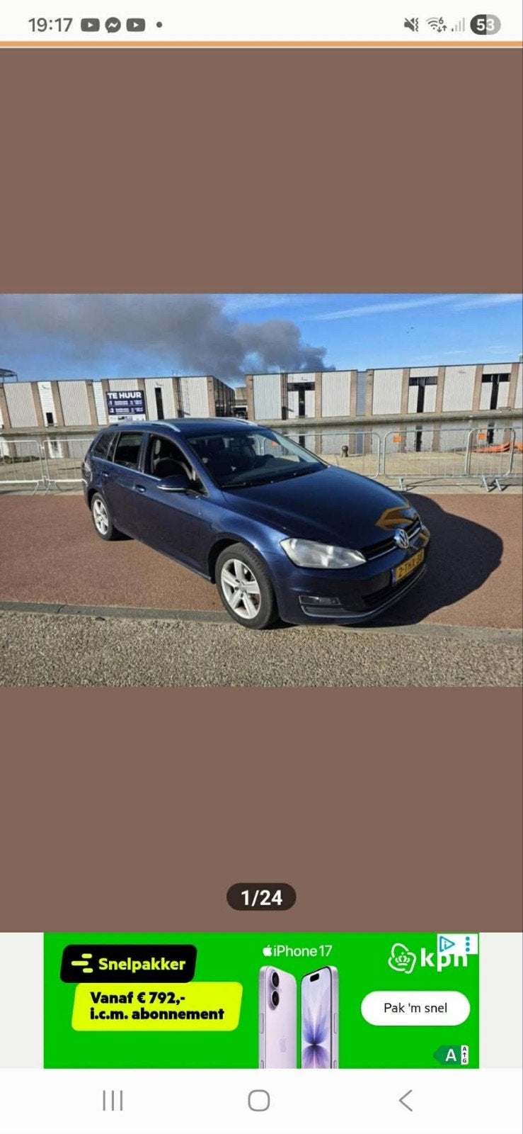 Golf 7 1.6tdi dsg Highline, Ophalen