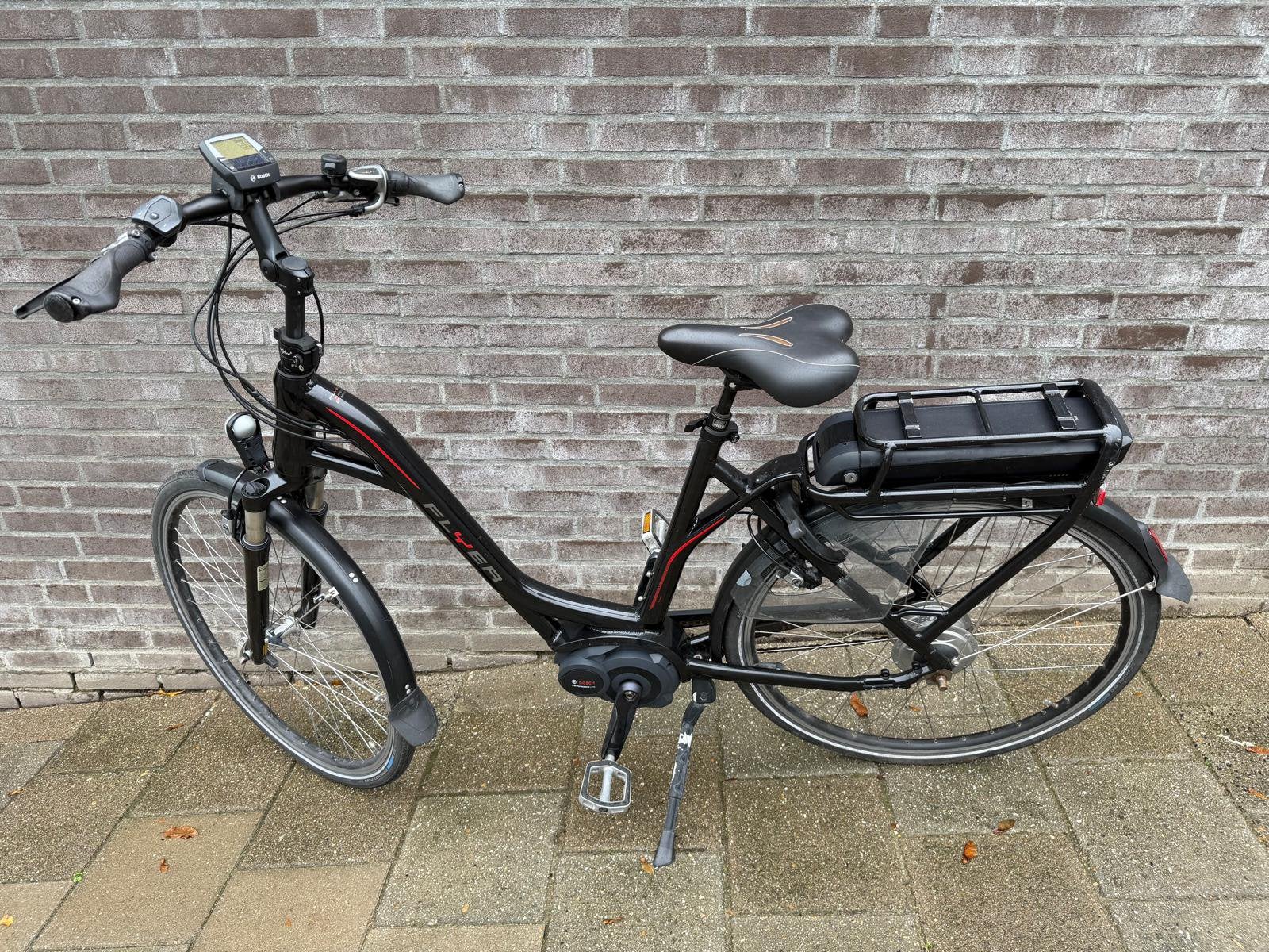 Flyer E-bike 55cm dames fiets met een Defecte accu, 51 tot 55 cm, Ophalen, Gebruikt, Overige merken