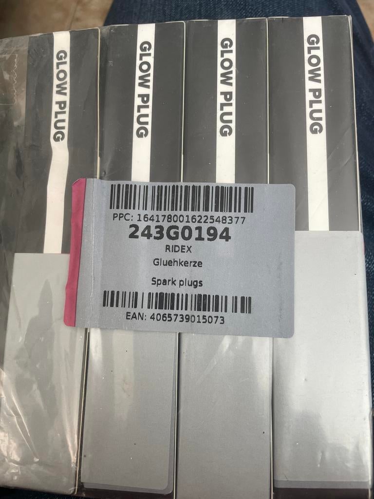 RIDEX Gloeibougies (4 stuks) - Nieuw, Ophalen, Nieuw