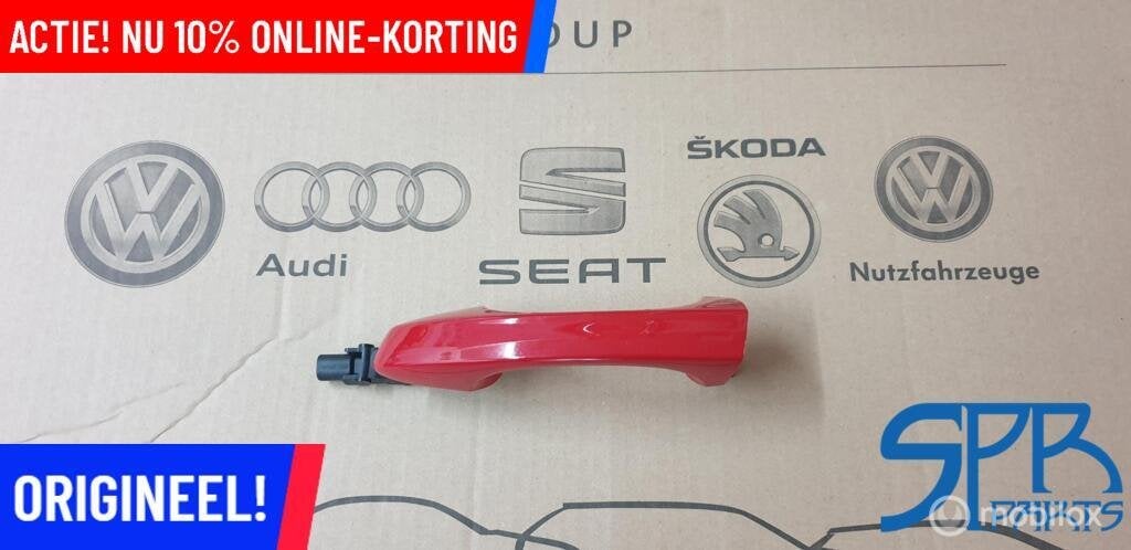 GOLF 7 KEYLESS LY3D LINKS PORTIER GREEP Deurgreep Linksvoor, Volkswagen, Nieuw, Ophalen of Verzenden, Volkswagen