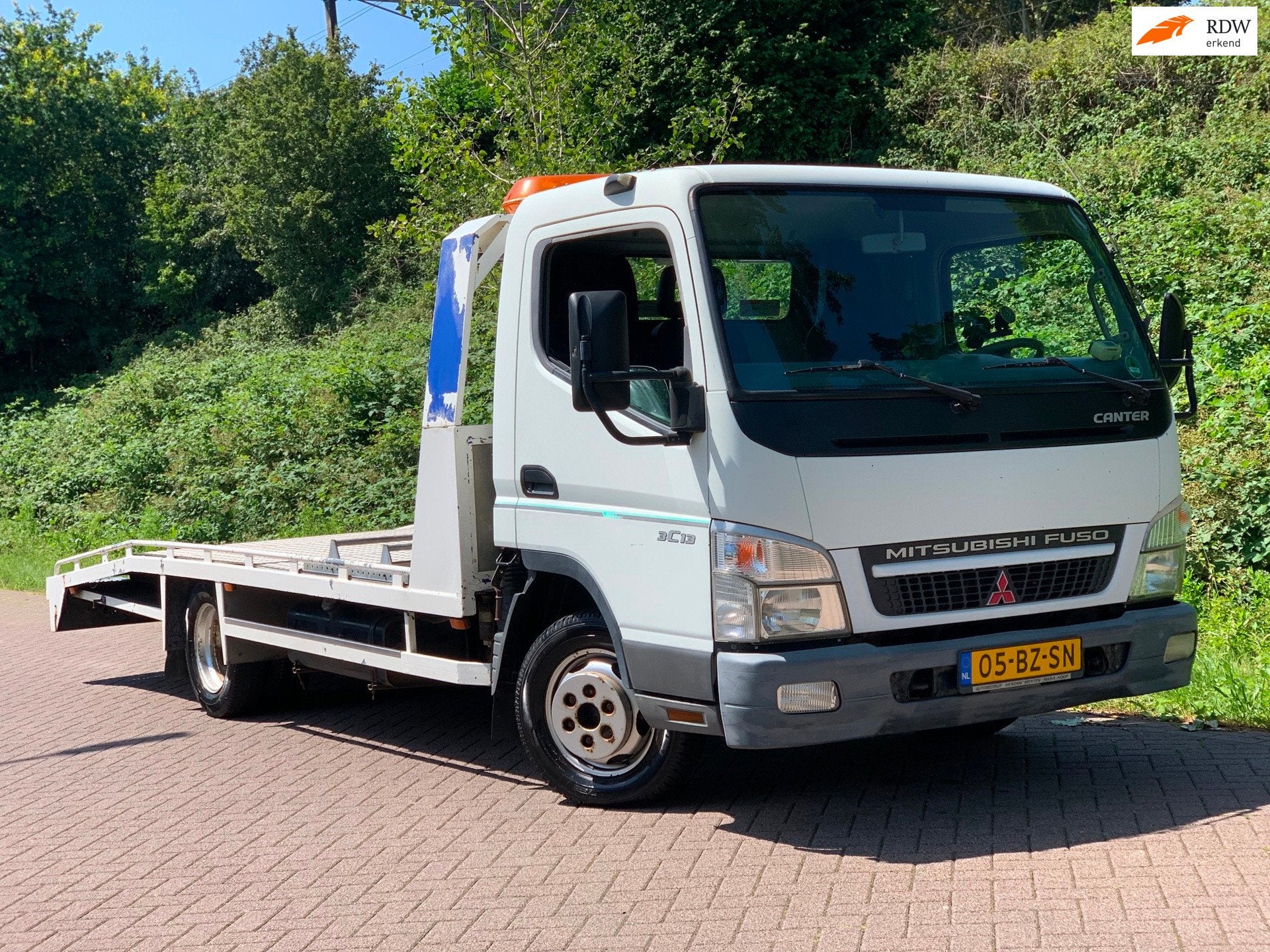 Mitsubishi Canter 3C13 3.0 DI 335 FUSO OPRIJWAGEN - DUBBEL L, Gebruikt, 4 cilinders, Origineel Nederlands, Bedrijf