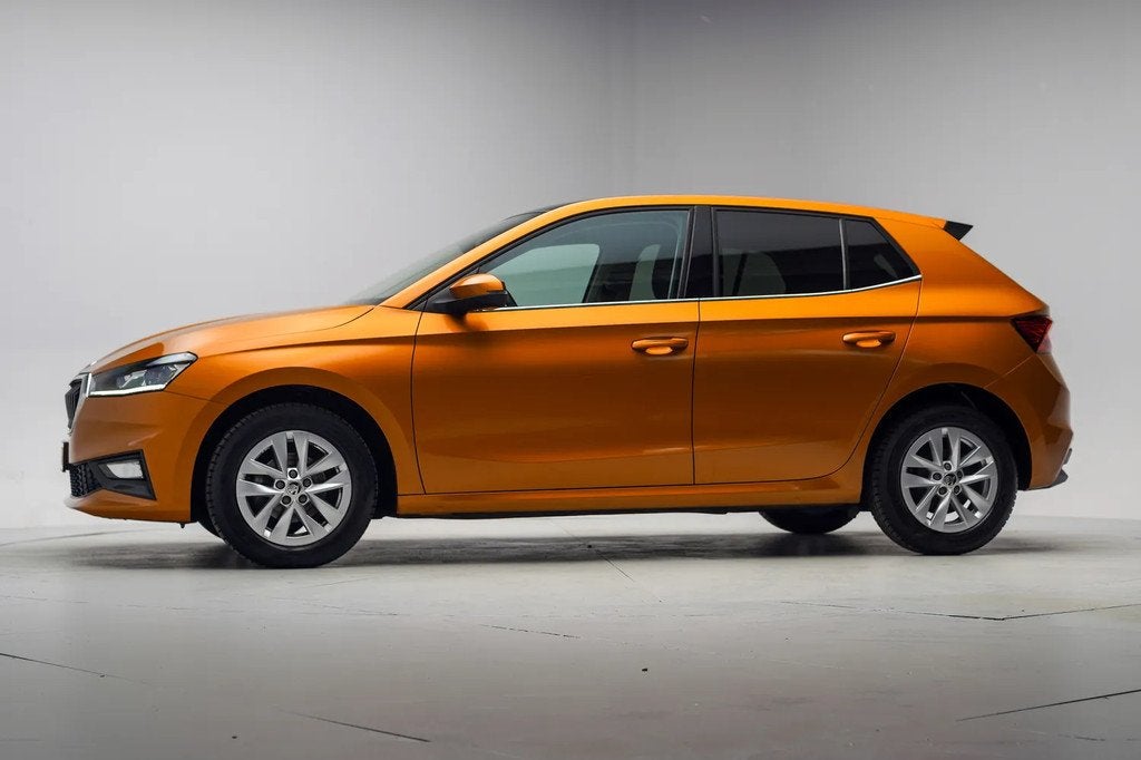 Skoda Fabia 1.0 TSI Business Edition [ Panoramadak Navi LED, Auto's, Skoda, 1071 kg, Automatische klimaatregeling, Origineel Nederlands