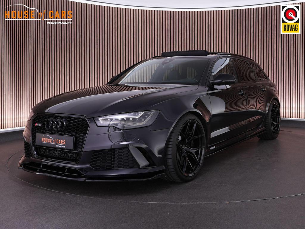 Audi RS6 Avant 4.0 TFSI quattro Pro Line Plus |panoramadak|V, Auto's, Audi, Automaat, Euro 5, Gebruikt, Leder en Stof