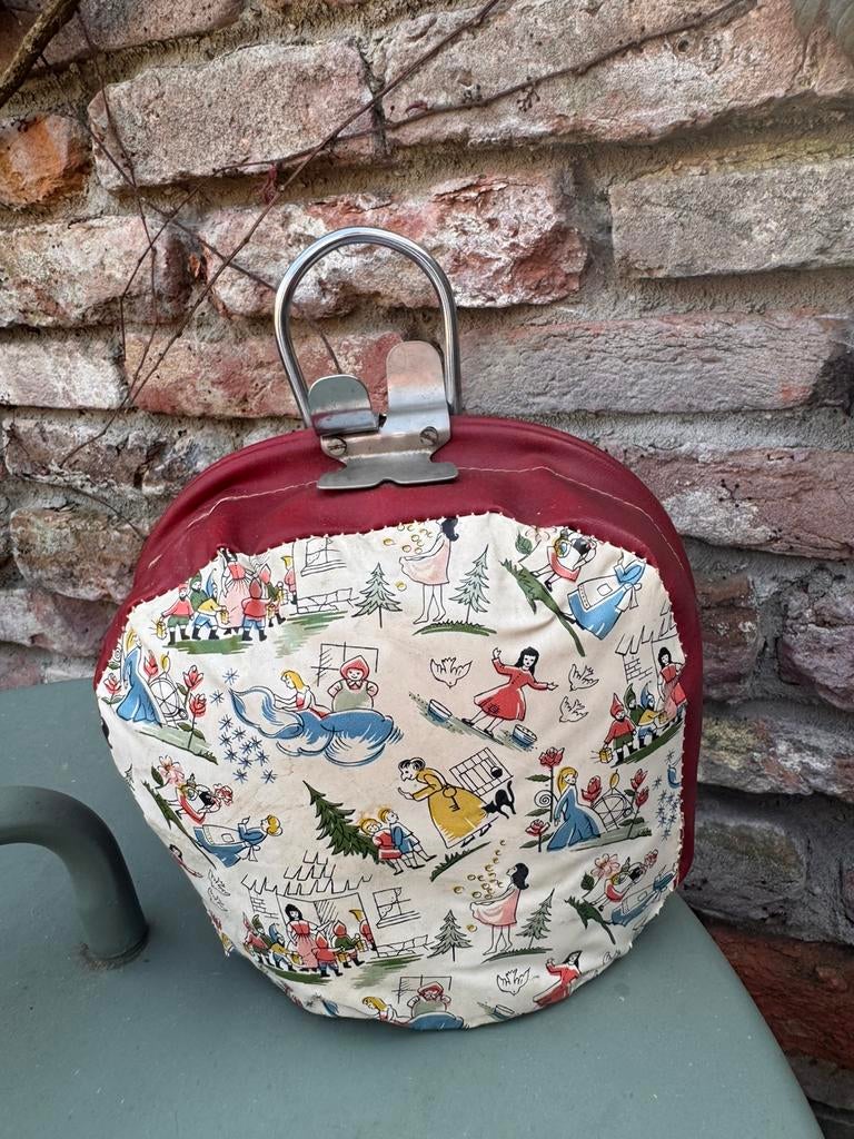 Vintage kinder theemuts, Ophalen of Verzenden