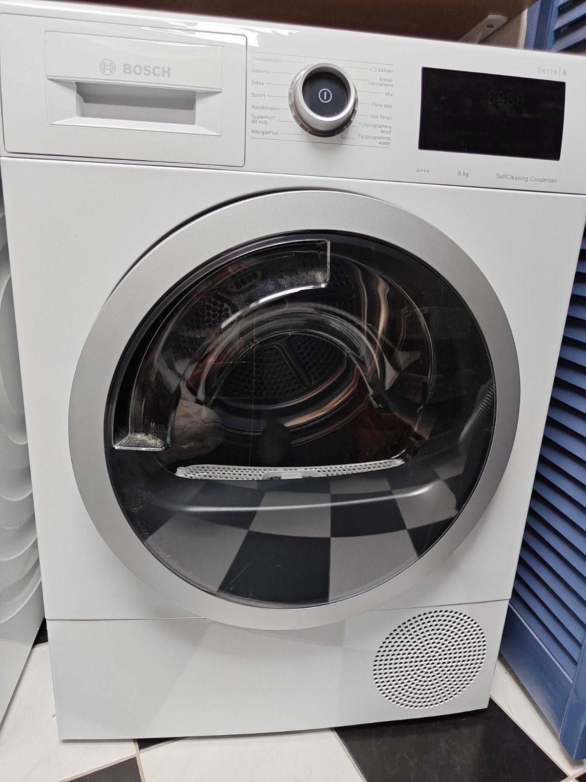 Bosch wasdroger 8 kg A+++