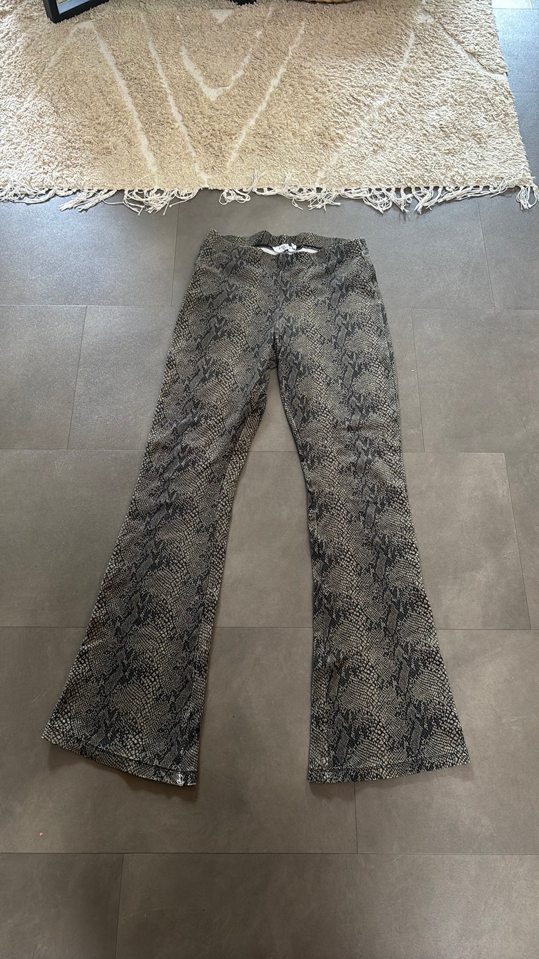 Costes flared broek met slangenprint – maat M, Ophalen of Verzenden, ., ., .
