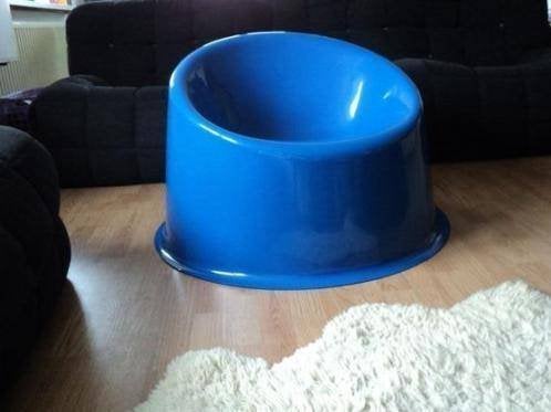 Verner Panton design pantopop kuipstoel jaren 70 space age, Ophalen, Kunststof, Gebruikt, ?