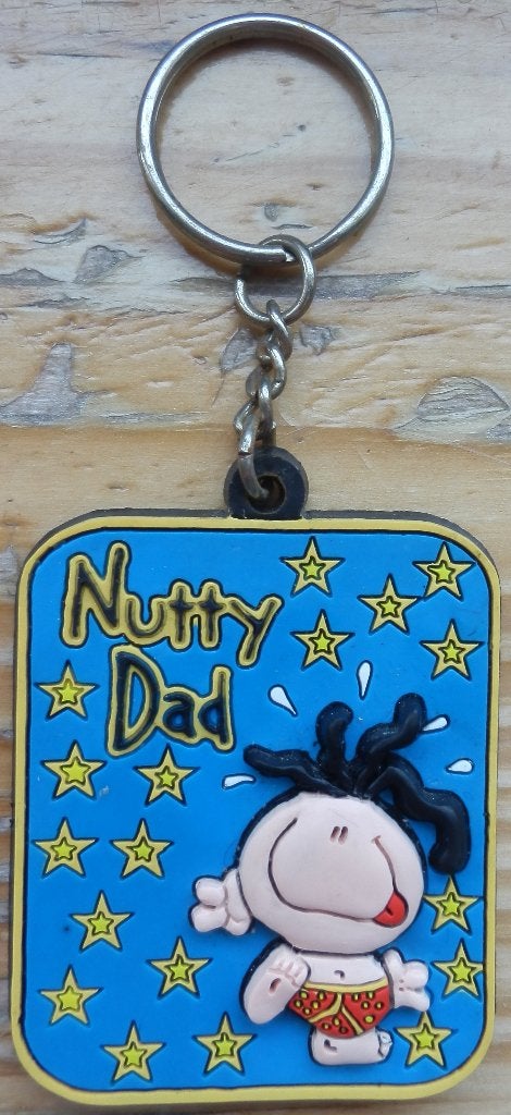 V106 sleutelhanger nutty dad, Ophalen of Verzenden, Nieuw