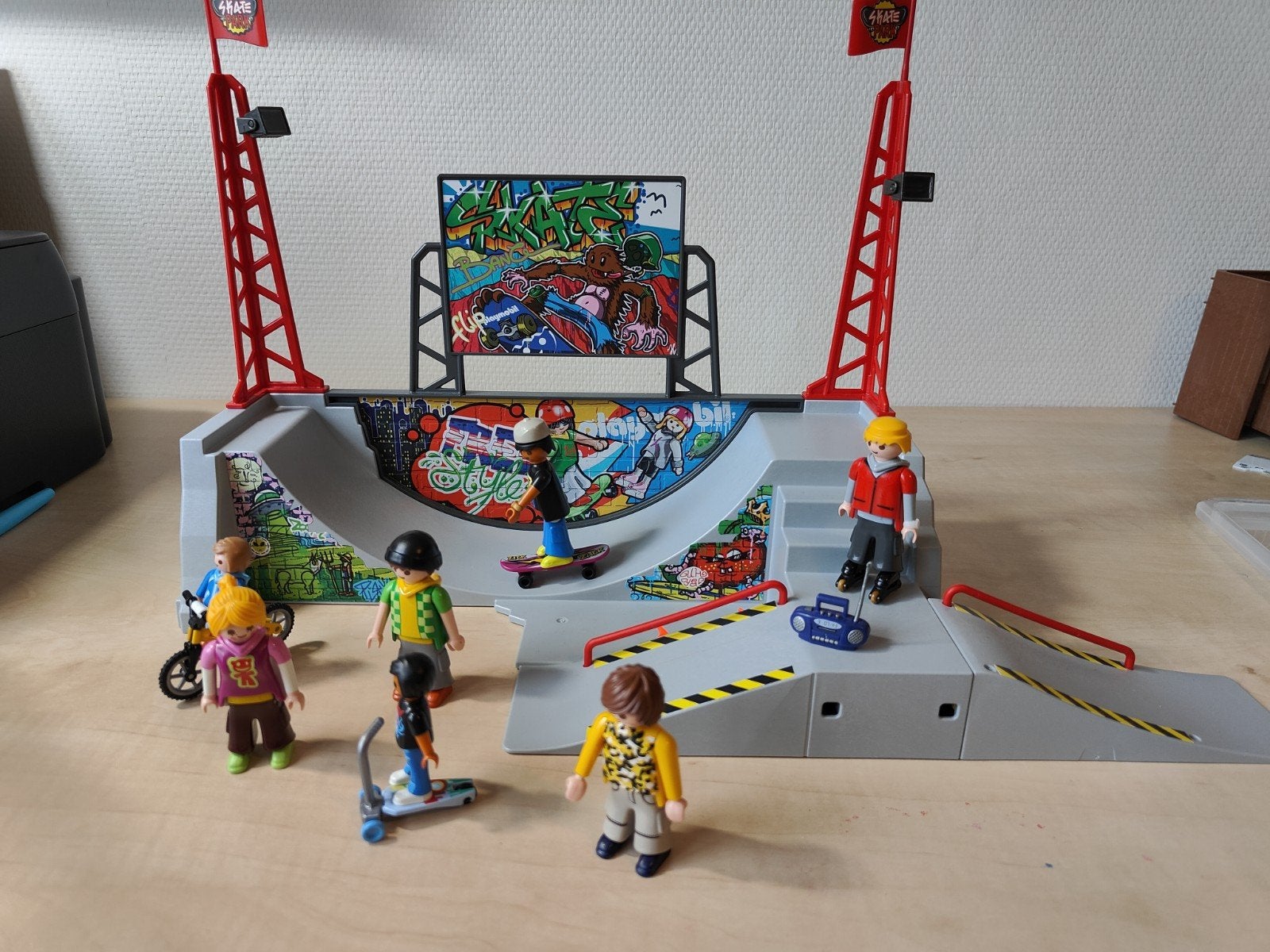 Playmobil Skatepark 70168, Ophalen of Verzenden, Gebruikt