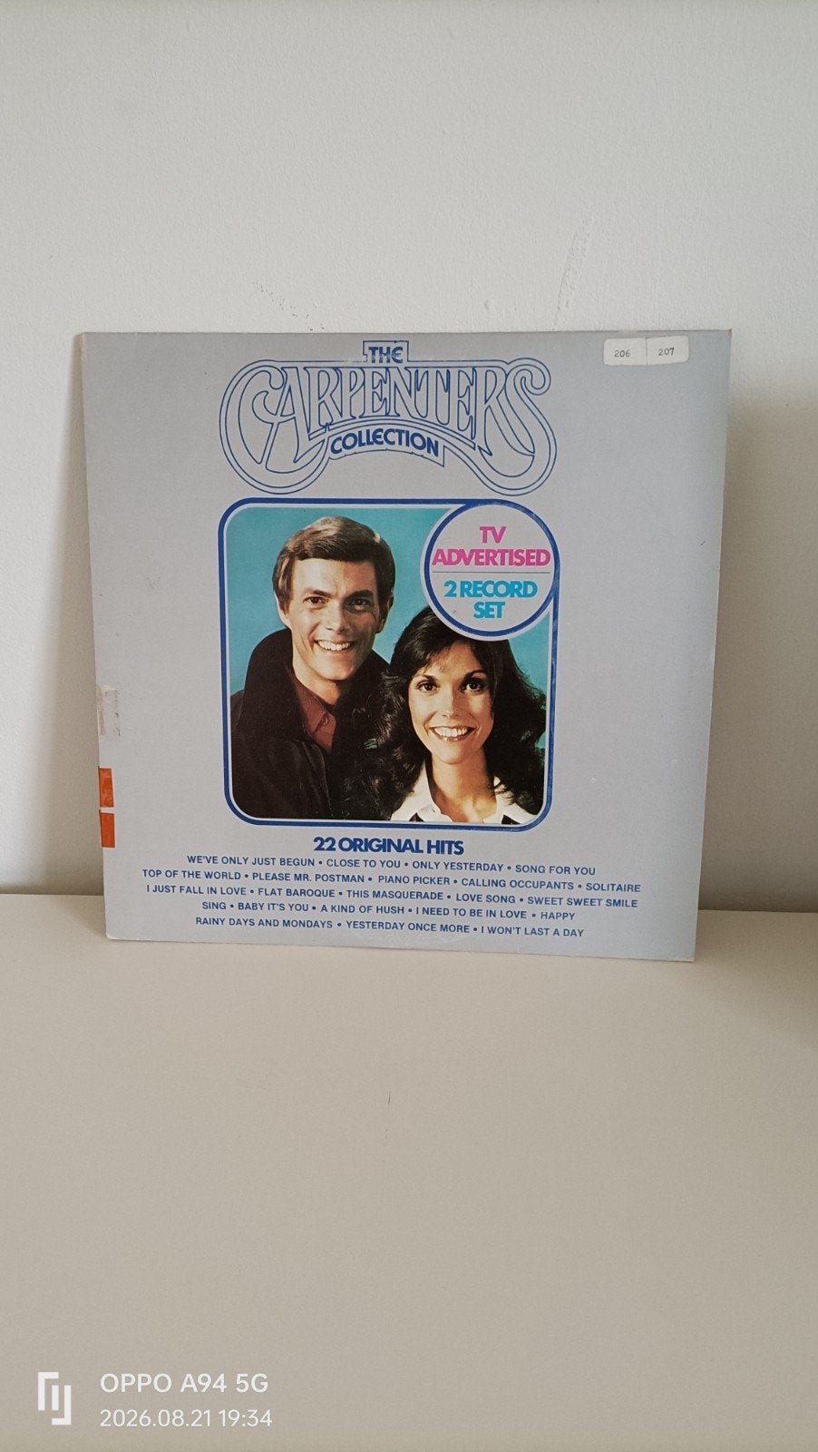 The Carpenters Collection - 2 Record Set (LP, Pop), Gebruikt, Pop, Ophalen of Verzenden, Dubbel-LP