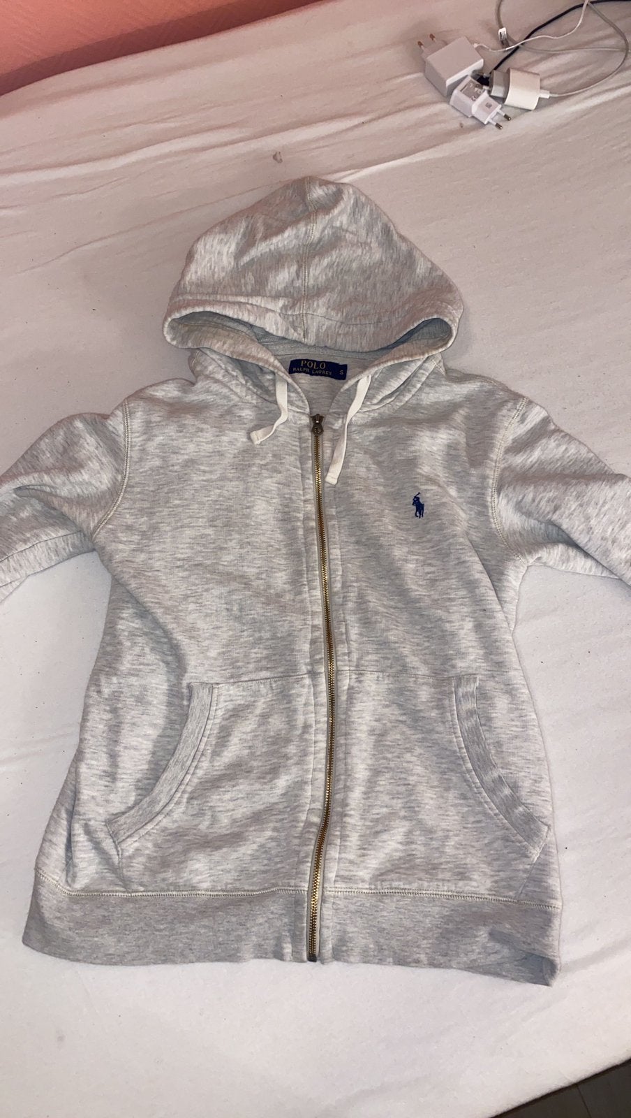 Ralph Lauren vest, Kleding | Dames, Truien en Vesten, Ophalen of Verzenden, Gedragen, Maat 36 (S), Grijs