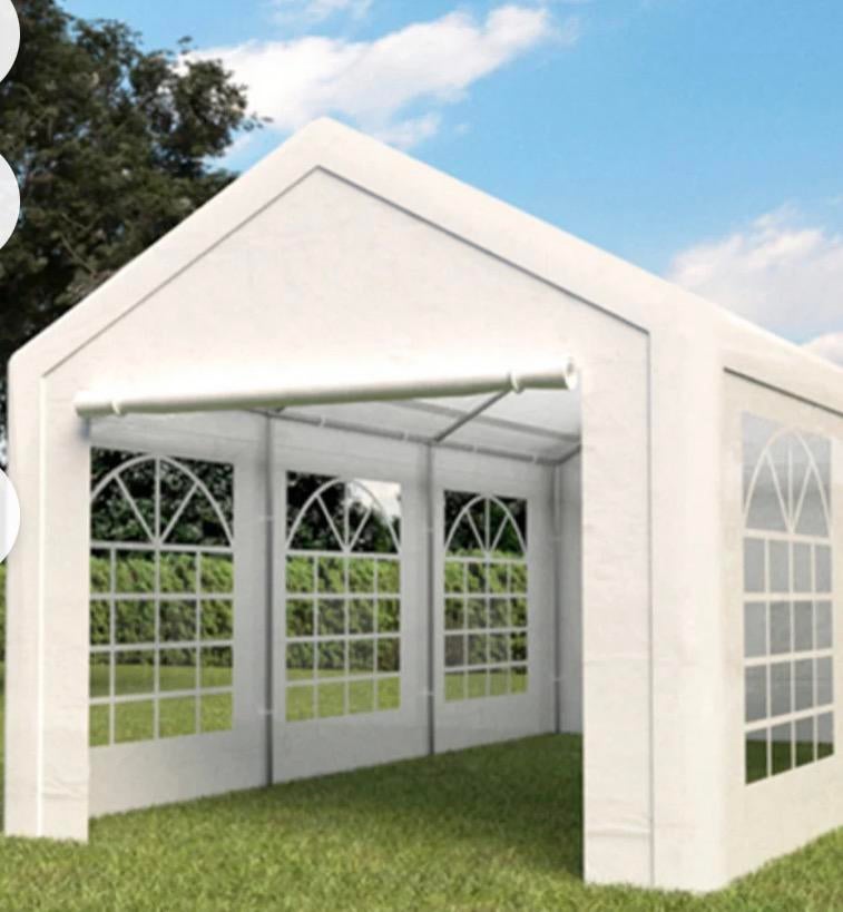Partytent te koop 6x3m, Tuin en Terras, Partytenten, Ophalen of Verzenden, Zo goed als nieuw, Minder dan 5 meter