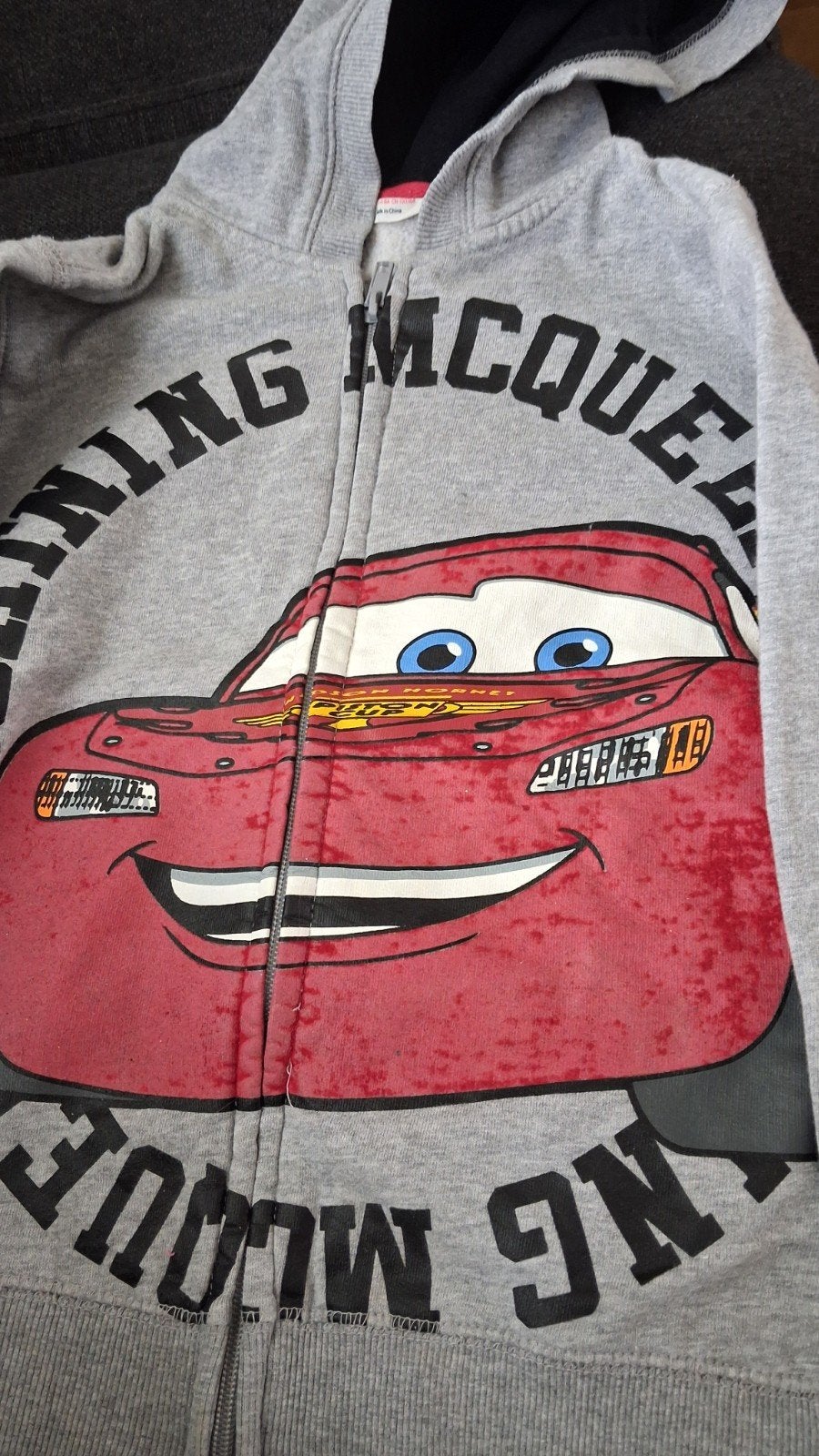Stoere Cars hoodie maat 122/128, Kinderen en Baby's, Kinderkleding | Maat 122, Ophalen of Verzenden