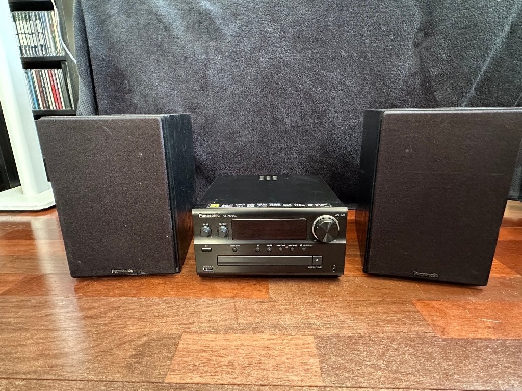Panasonic stereo set, Ophalen of Verzenden, Zo goed als nieuw, Cd-speler, Overige merken