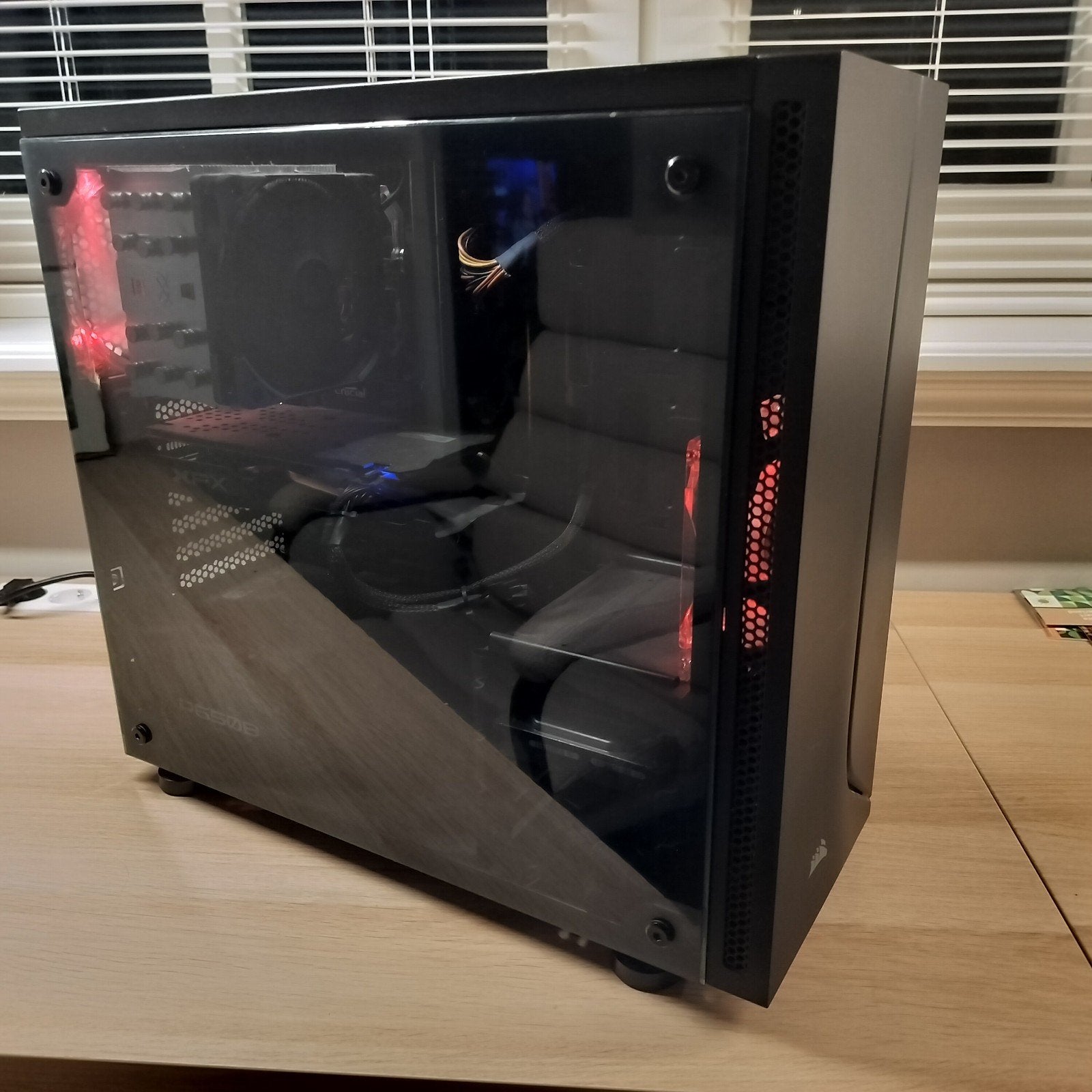 Budget Game PC – Ryzen 5 • RX 570, 1 TB + 240 GB, 8 GB, Zo goed als nieuw, Gaming