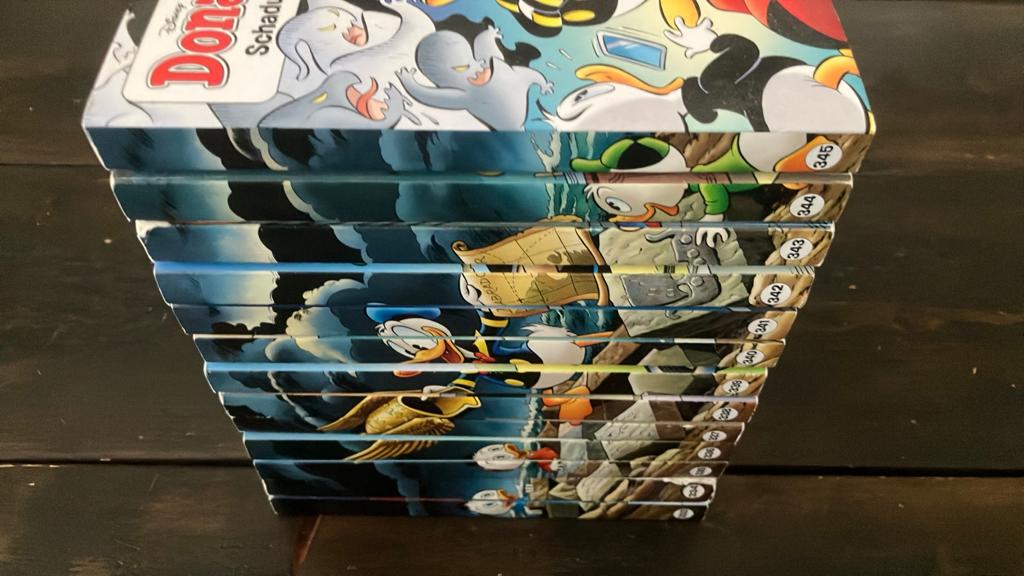 Donald Duck pockets complete rugtekening serie 333-345, Complete serie of reeks, Ophalen of Verzenden, Zo goed als nieuw