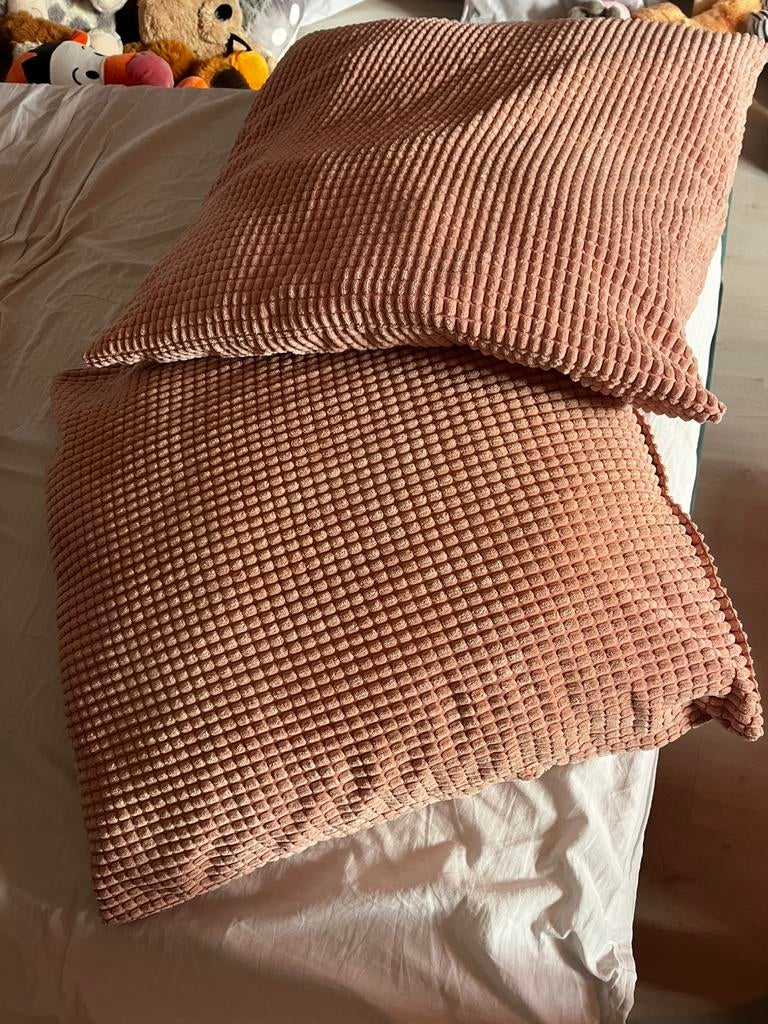 Kussens Ikea, Ophalen of Verzenden, Zo goed als nieuw, Roze, Vierkant