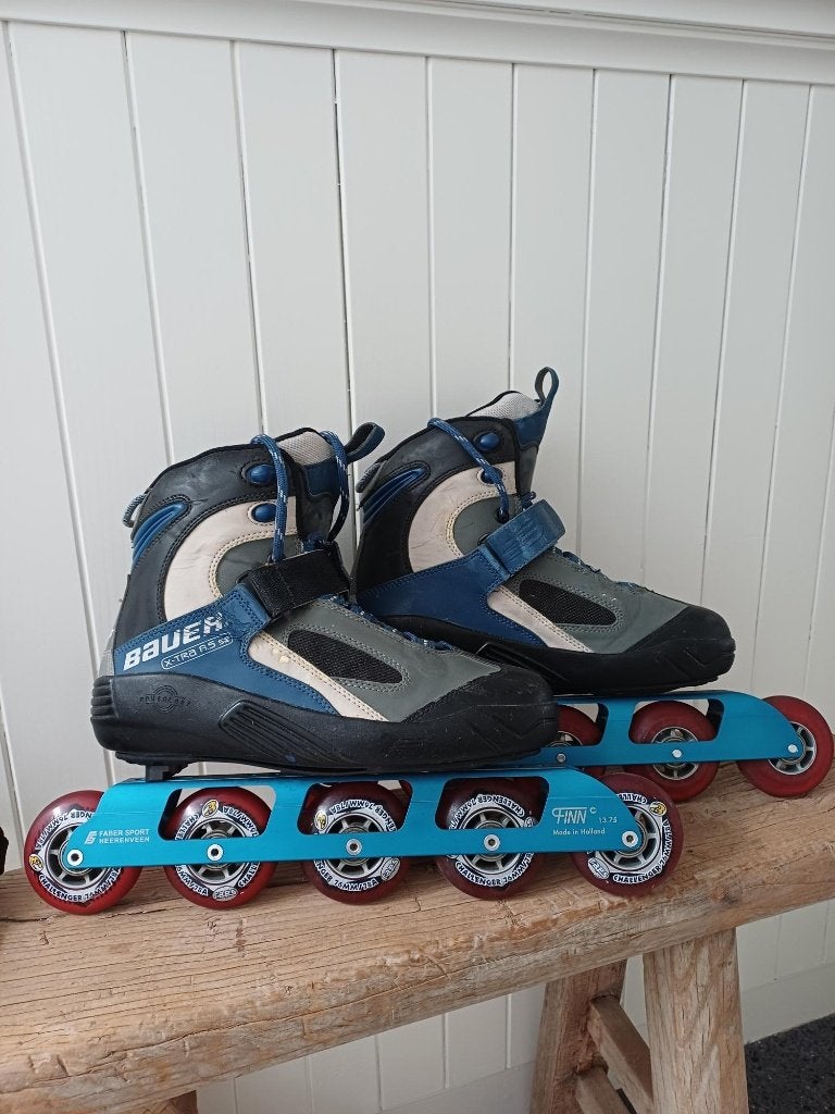 Skeelers, Ophalen, Gebruikt, Bauer, Inline skates 5 wielen