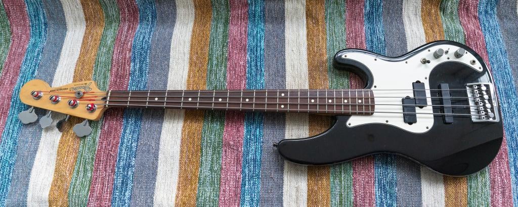 Fender Precision Plus - 1992, Ophalen of Verzenden, Gebruikt, Elektrisch