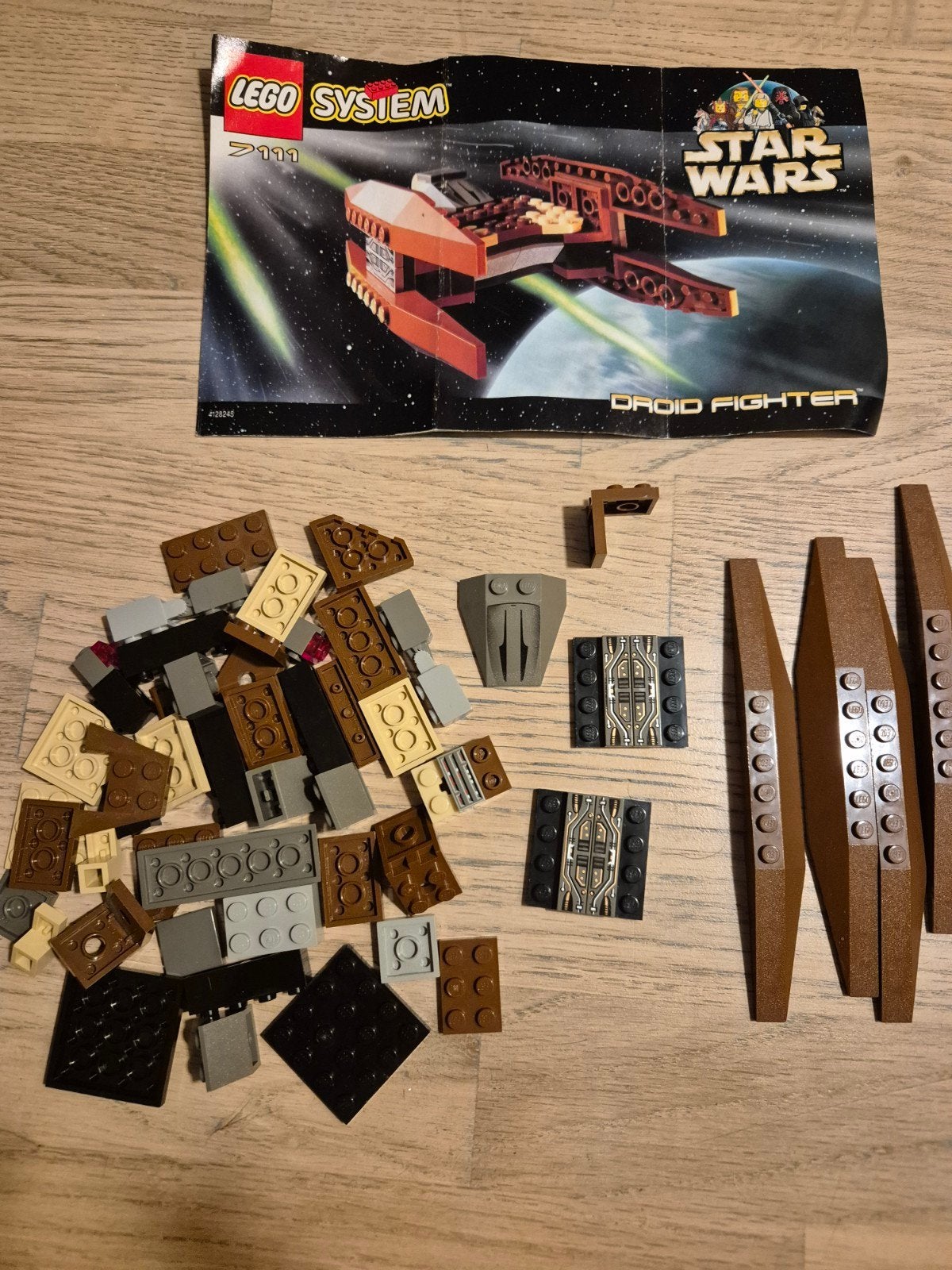 Lego Star Wars 7111 droid fighter, Star Wars, Lego, Ophalen of Verzenden, Zo goed als nieuw