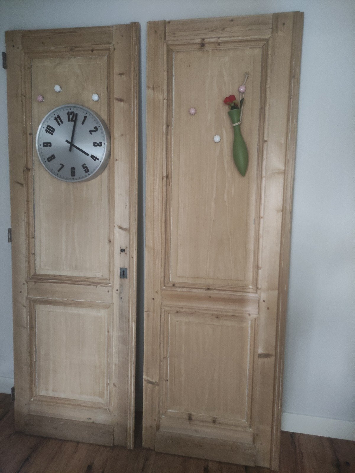 Twee prachtige loodzware oude deuren, Gebruikt, Minder dan 80 cm, 215 cm of meer, Overige typen