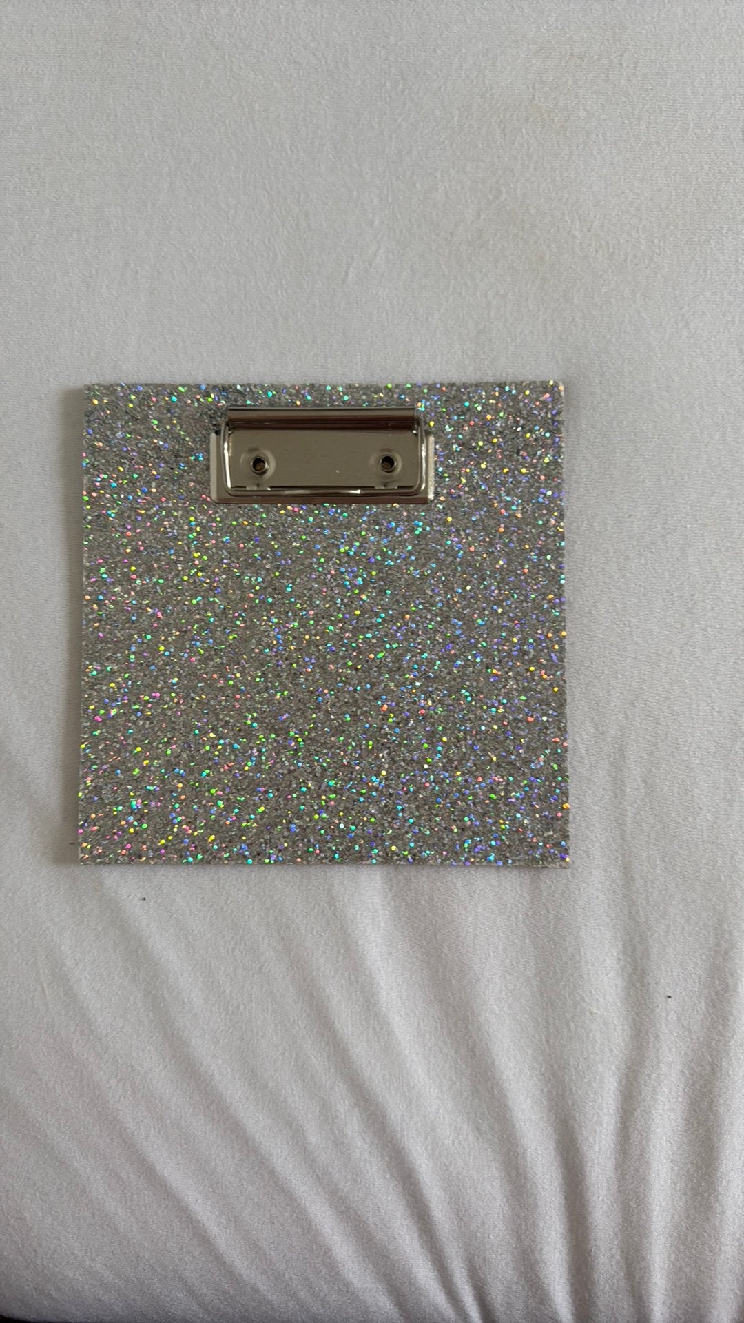 Leuk glitter klembordje, Ophalen, Gebruikt