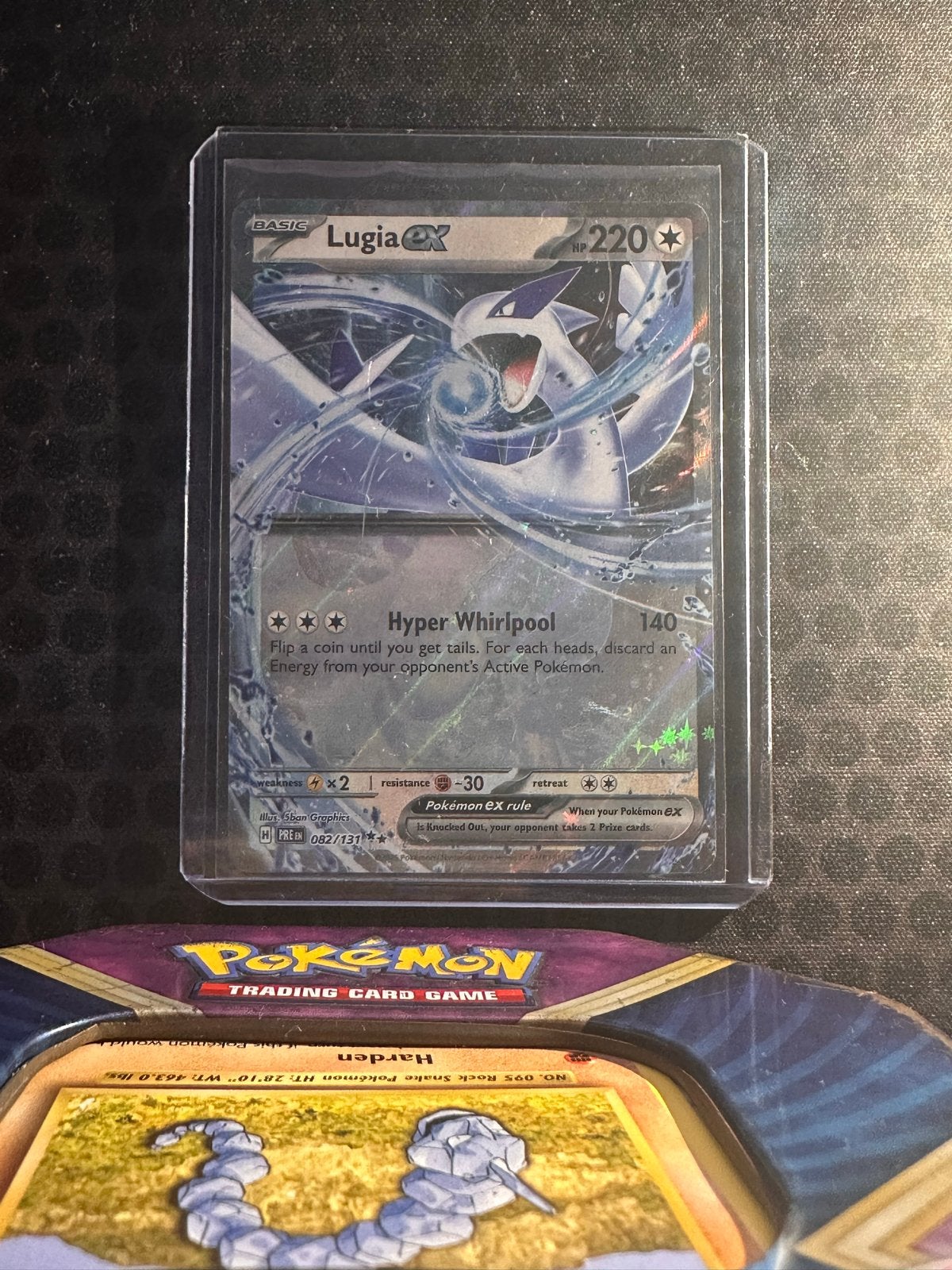 Lugia EX Pokémon kaart 83/131, Verzenden, Zo goed als nieuw, Losse kaart, Foil