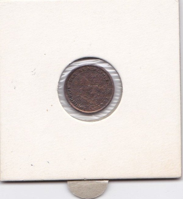 1/2 cent wilhelmina 1921, Ophalen of Verzenden, Koningin Wilhelmina, Overige waardes, Losse munt