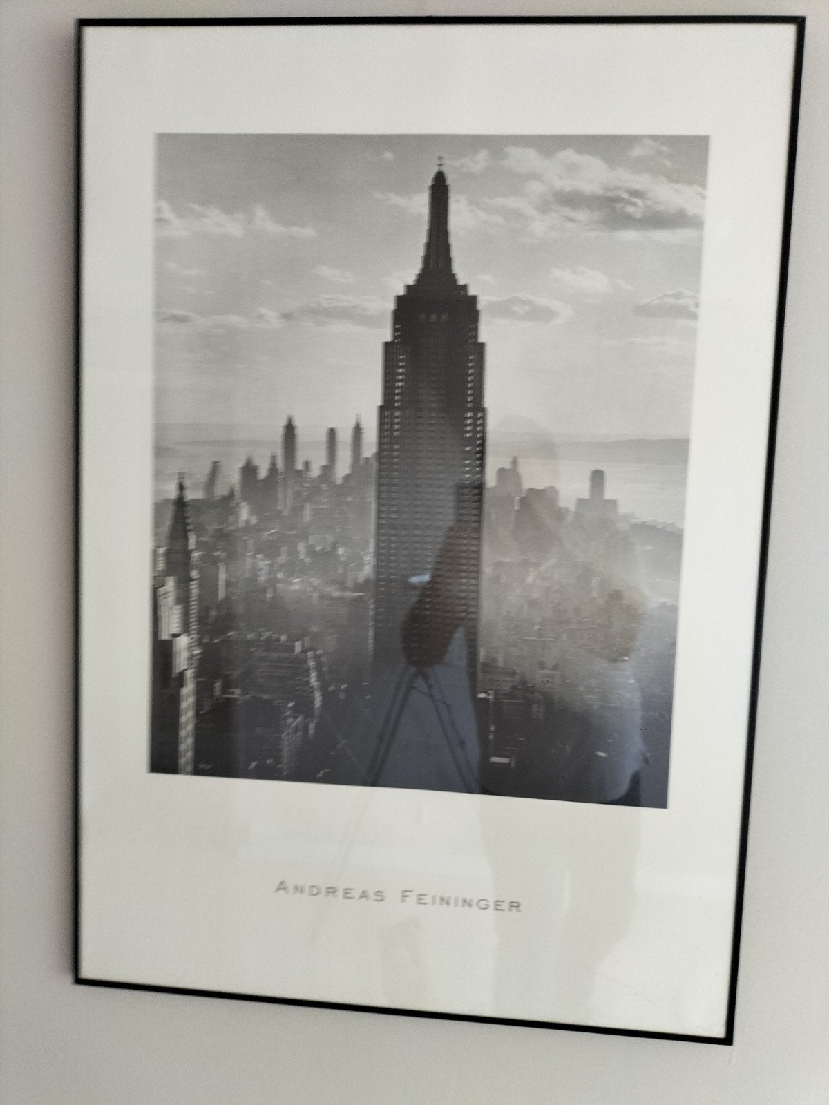 Andreas Feiniger reproductie., Ophalen, Gebruikt, Posterlijst, Metaal