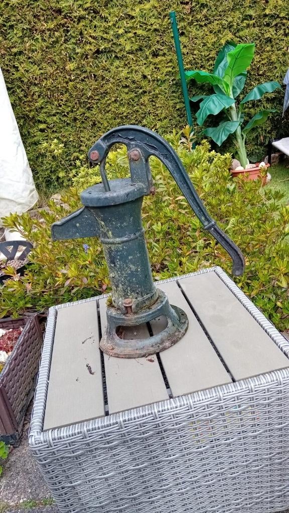 Gietijzeren waterpomp, Tuin en Terras, Waterpompen, Ophalen, Gebruikt, Handmatig, Overige typen
