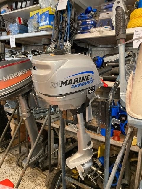 Nimarine 2.5pk 4takt kortstaart, Watersport en Boten, Buiten- en Binnenboordmotoren, Gebruikt, Overige brandstoffen, Buitenboordmotor