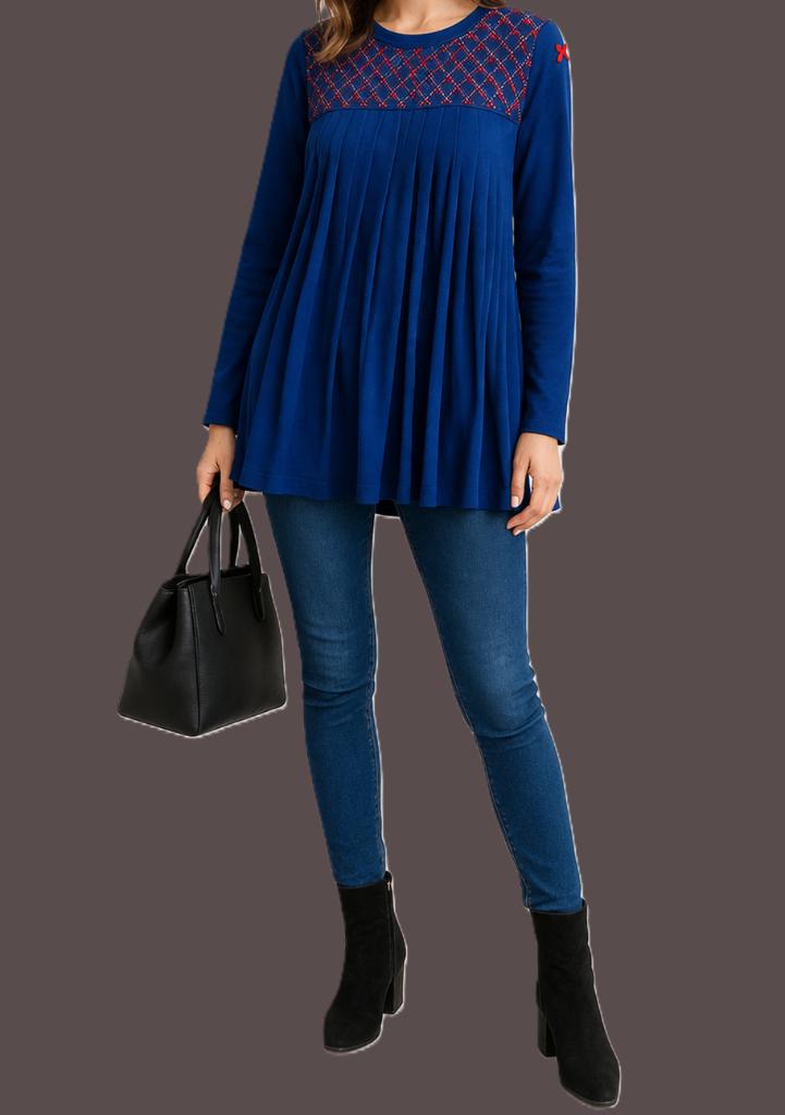 Miss Blumarine Jeans blouse maat s, Blumarine, Blauw, Ophalen of Verzenden, Zo goed als nieuw