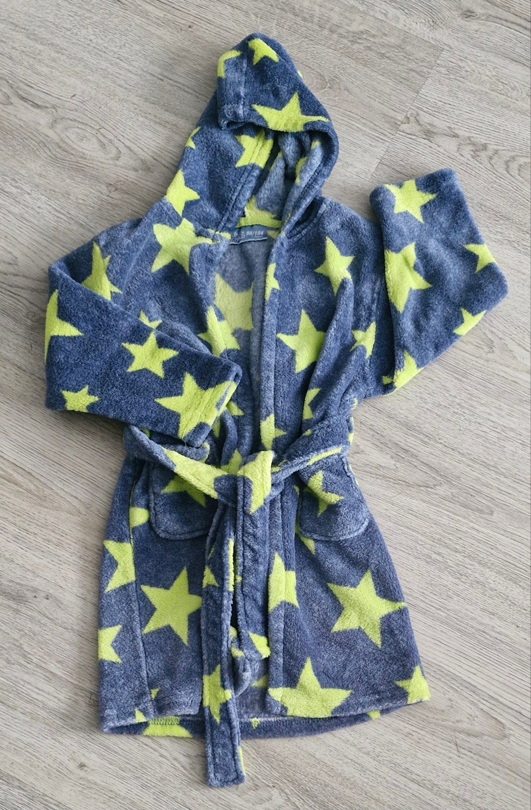 Kinderbadjas met capuchon en sterrenpatroon, Kinderen en Baby's, Jongen of Meisje, Ophalen of Verzenden, Kiki&Koko, Overige typen