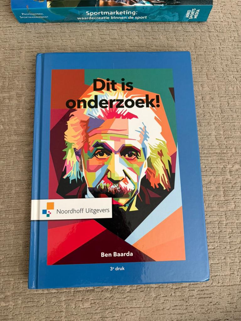 Dit is onderzoek! 3e druk., Boeken, Ophalen of Verzenden, Beta, Zo goed als nieuw, HBO