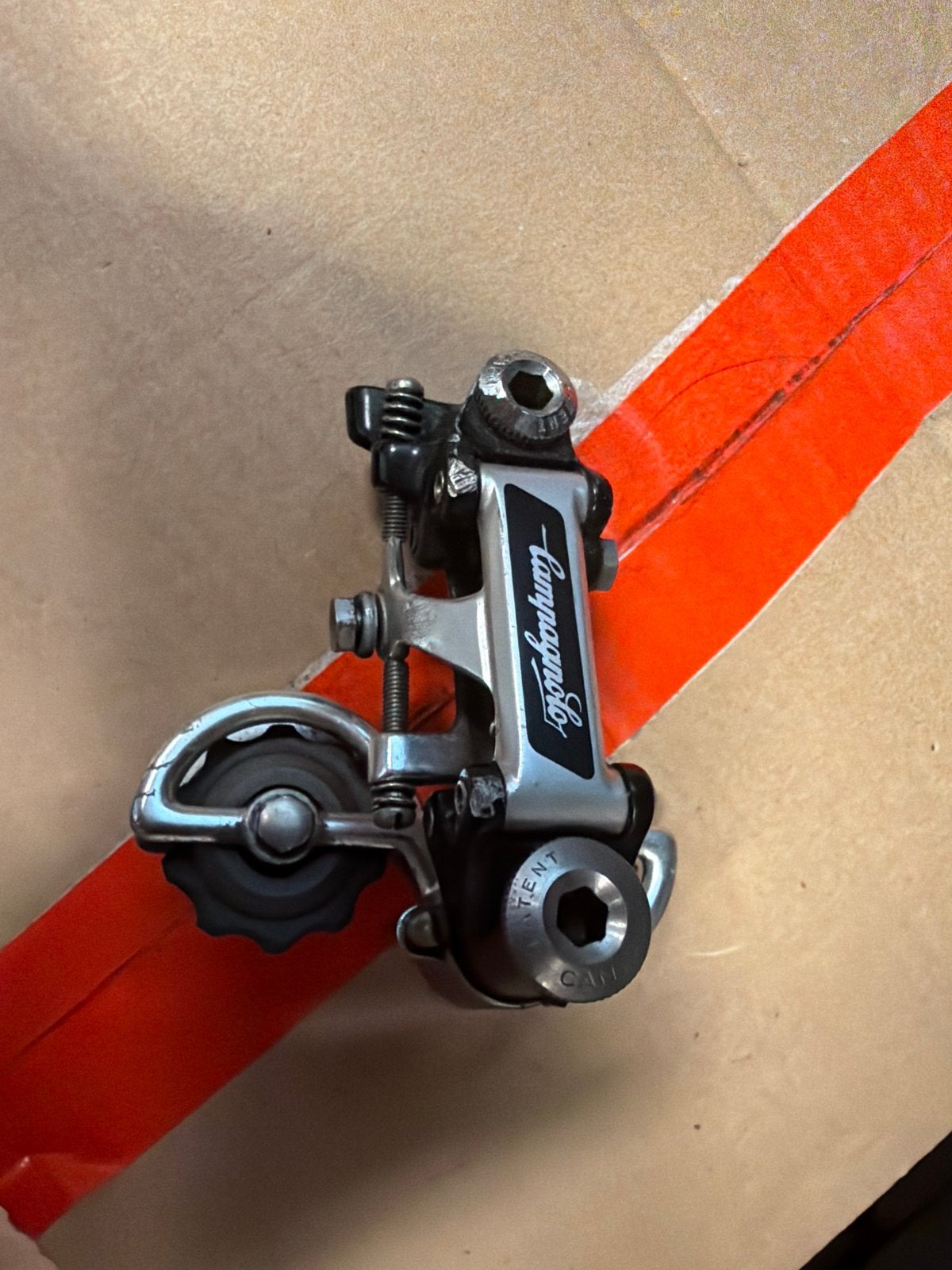 Campagnolo Derailleur - Vintage Fiets Derailleur, Gebruikt, Ophalen of Verzenden, Derailleur of Ketting, Aluminium