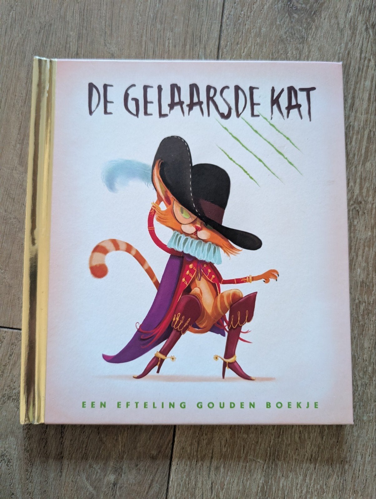 De Gelaarsde Kat - Gouden Boekje Efteling, Ophalen of Verzenden, Zo goed als nieuw, Efteling