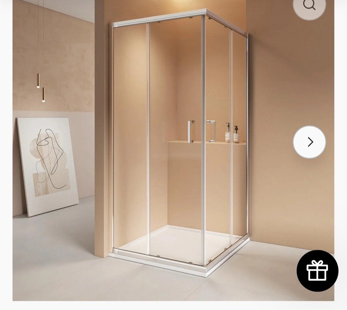 New shower cabin 90×90 Second image 80×80, Ophalen of Verzenden, Nieuw, Douche