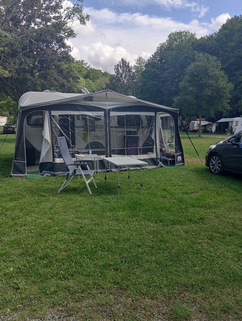 Dorema Multi Nova Exelent 12, Caravans en Kamperen, Ophalen, Zo goed als nieuw, Ten Cate All Season 240g/m2, Dorema