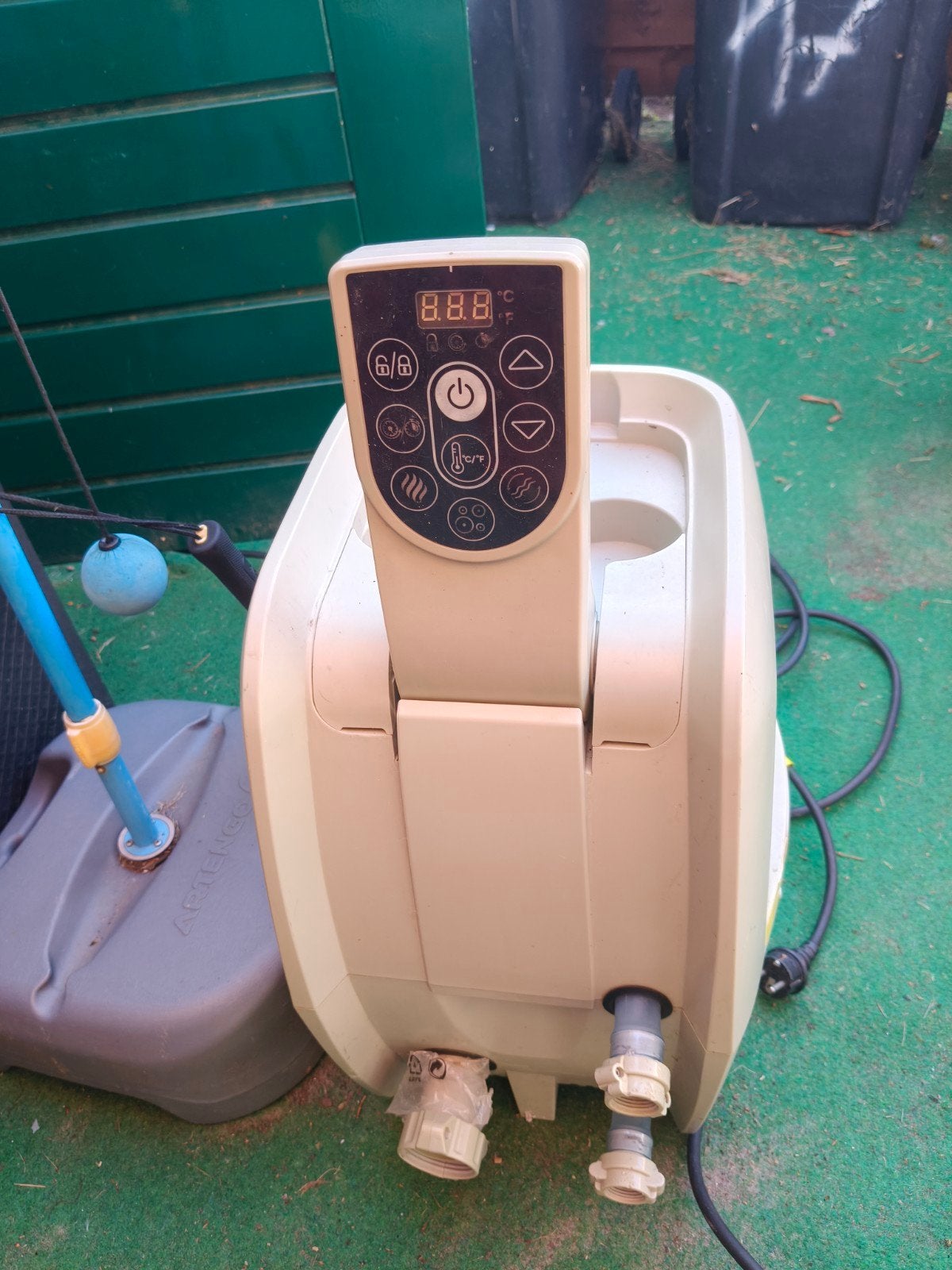 Lay-z spa jacuzzi - goede pomp, kapotte bad, Tuin en Terras, Ophalen, Gebruikt, Minder dan 80 cm, Opblaaszwembad