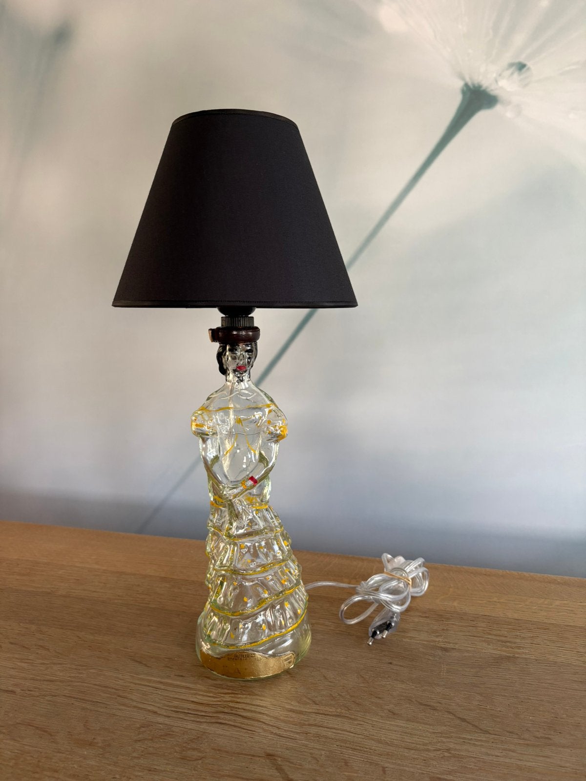 Unieke vintage Nogueras Comas tafellamp by me Origin’Lily, Huis en Inrichting, Lampen | Tafellampen, Nieuw, Glas, Handgemaakt