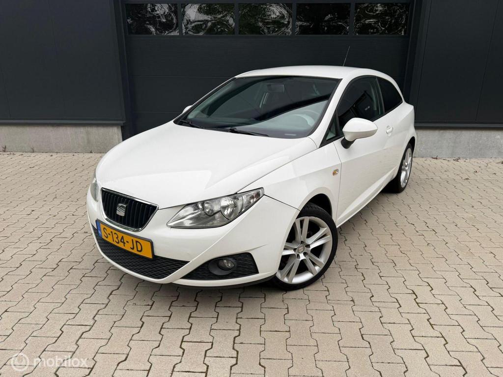 Seat Ibiza SC 1.6 Style Airco NW APK 05/27 Ketting VV Cruise, Voorwielaandrijving, Stof, Zwart, 990 kg