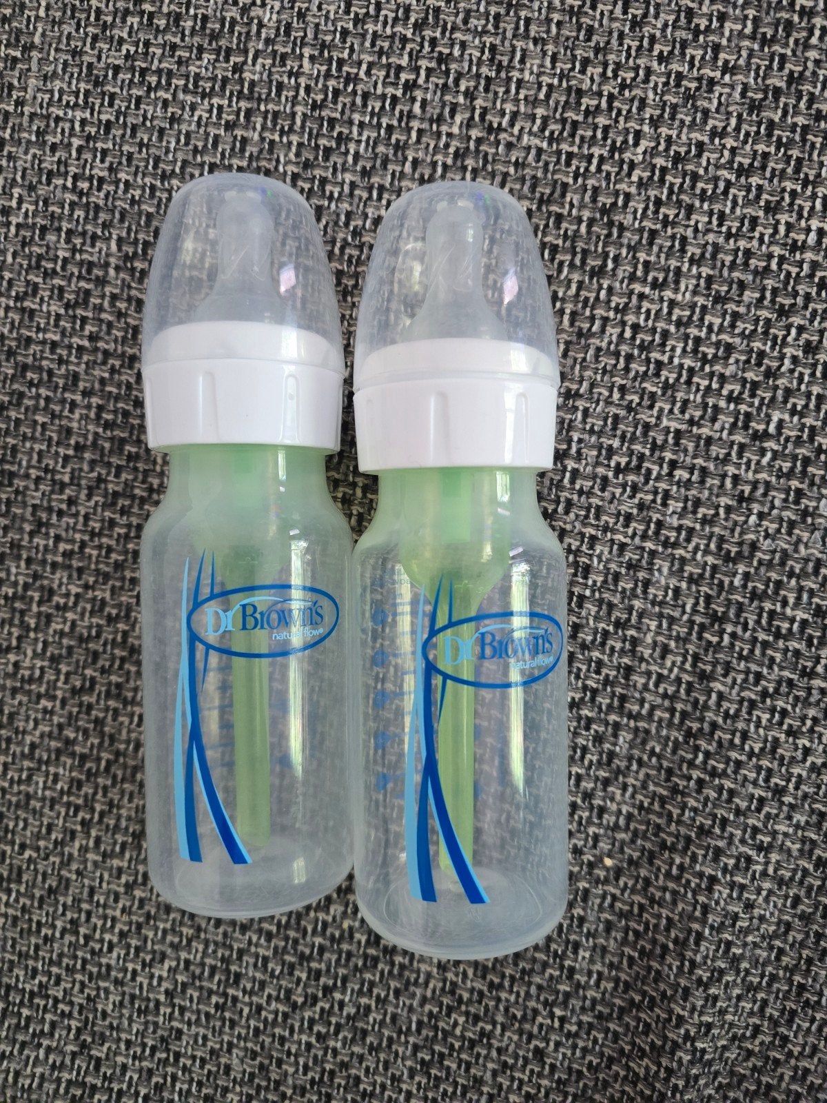2x Dr. Brown flesjes 120ML, Dr. Brown's, Ophalen of Verzenden, Zo goed als nieuw, Babyfles