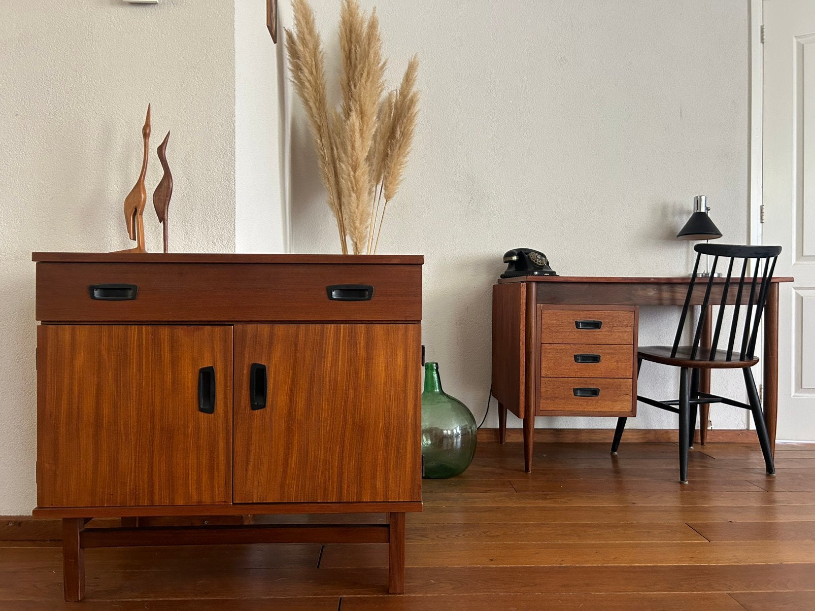 Vintage bureau dressoir Arne Vodder  jaren 60, Huis en Inrichting, Kasten | Dressoirs, Ophalen of Verzenden, Gebruikt, 25 tot 50 cm