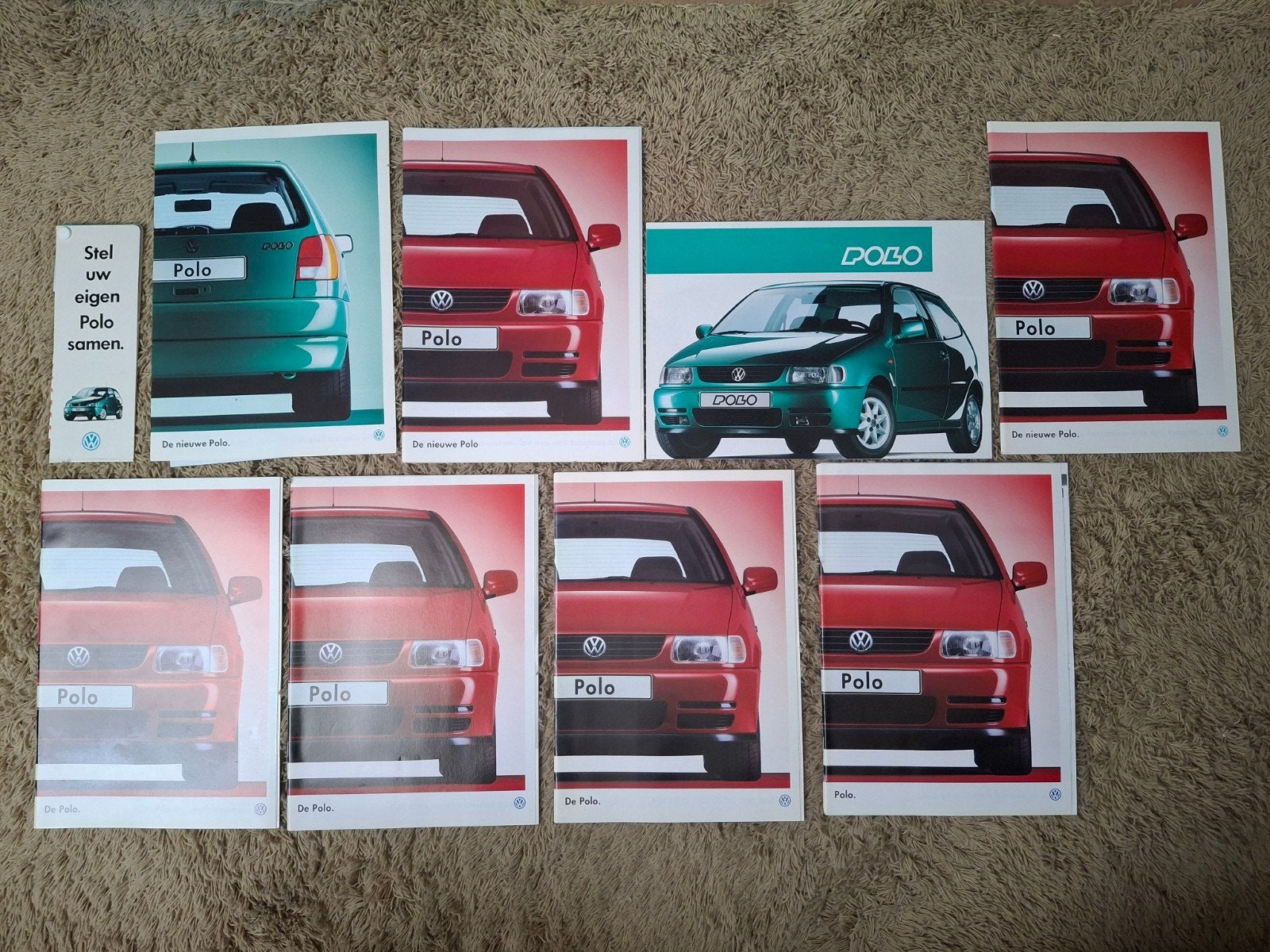 lot autofolders VW Polo 3e generatie, Verzenden, Volkswagen